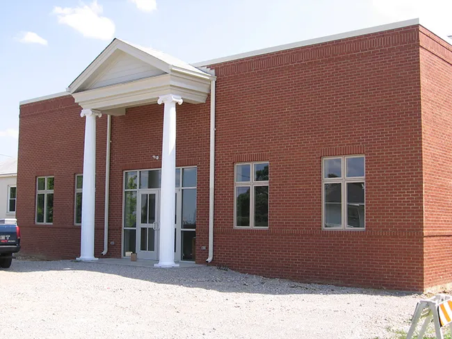 Owenton Christian Church, a completed Woodford Builders project in Owen County, Kentucky